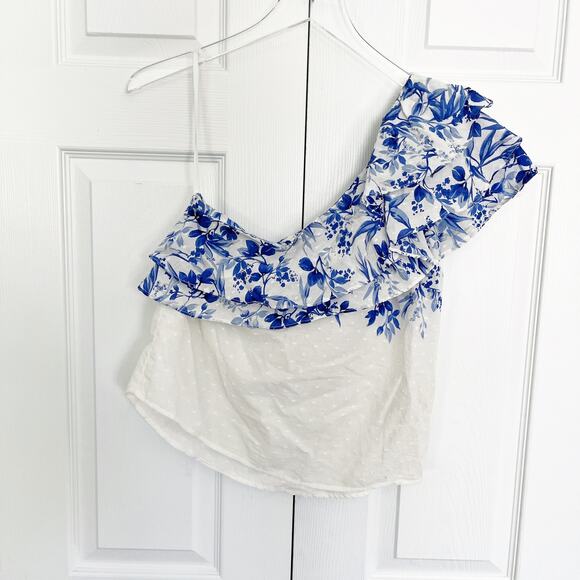 Maeve by Anthropologie Athena One-Shoulder Blouse - Picture 3 of 9